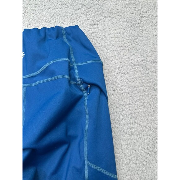 Athleta Contender tights beautiful blue sz medium - Picture 9 of 11